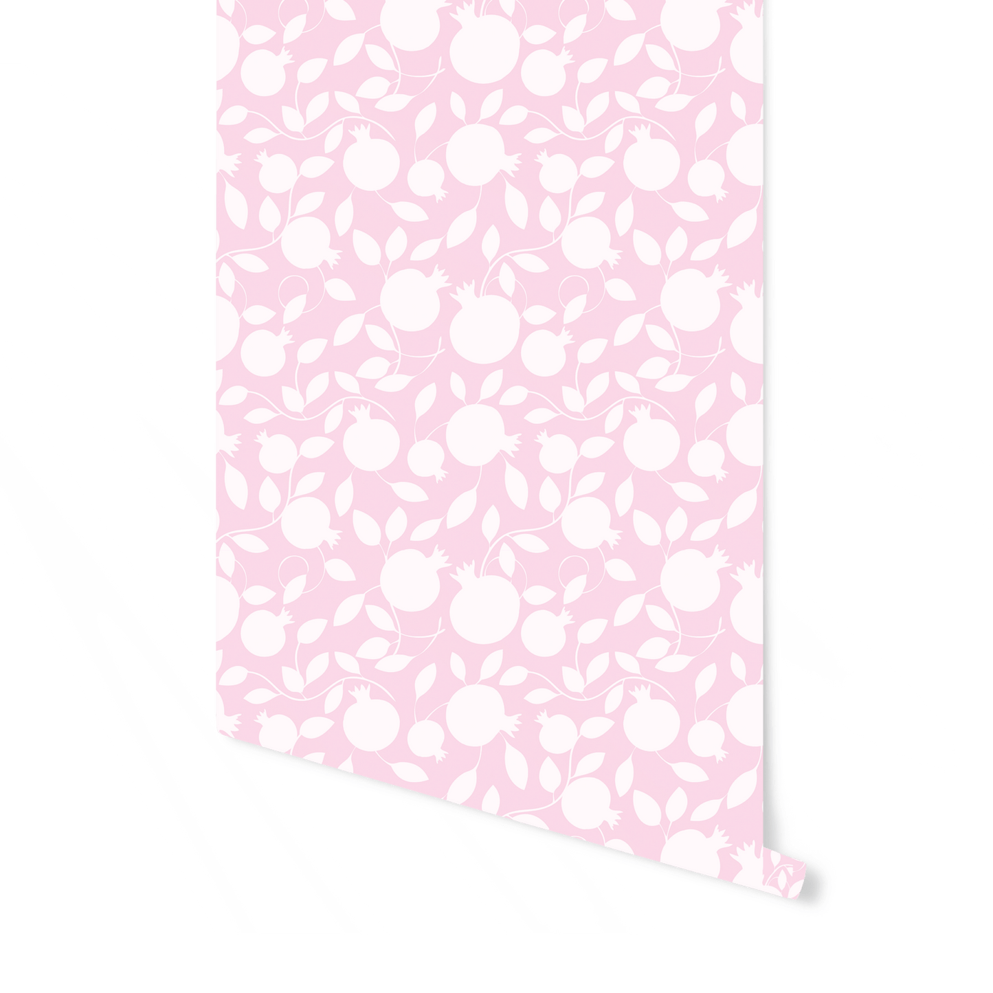Pomegranate Pink eco wallpaper