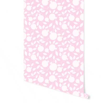Pomegranate Pink eco wallpaper
