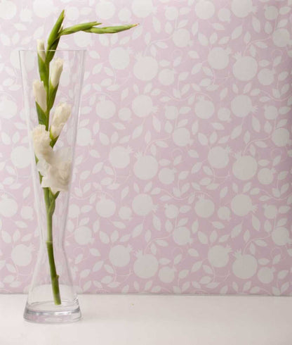 Pomegranate Pink eco wallpaper
