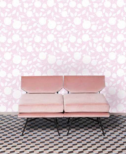 Pomegranate Pink eco wallpaper