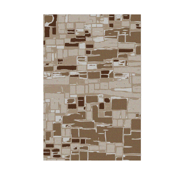 Mondrian in Earthy Hues Rug