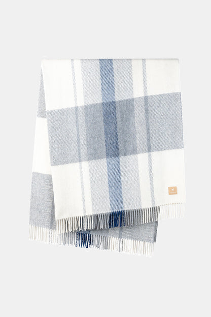 Natural Alpaca Wool Throw – Classic Tartan