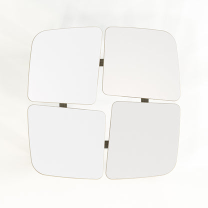 Woodpecker Wooden Stool - White