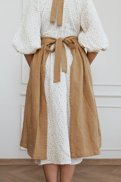 Linen Retro Apron