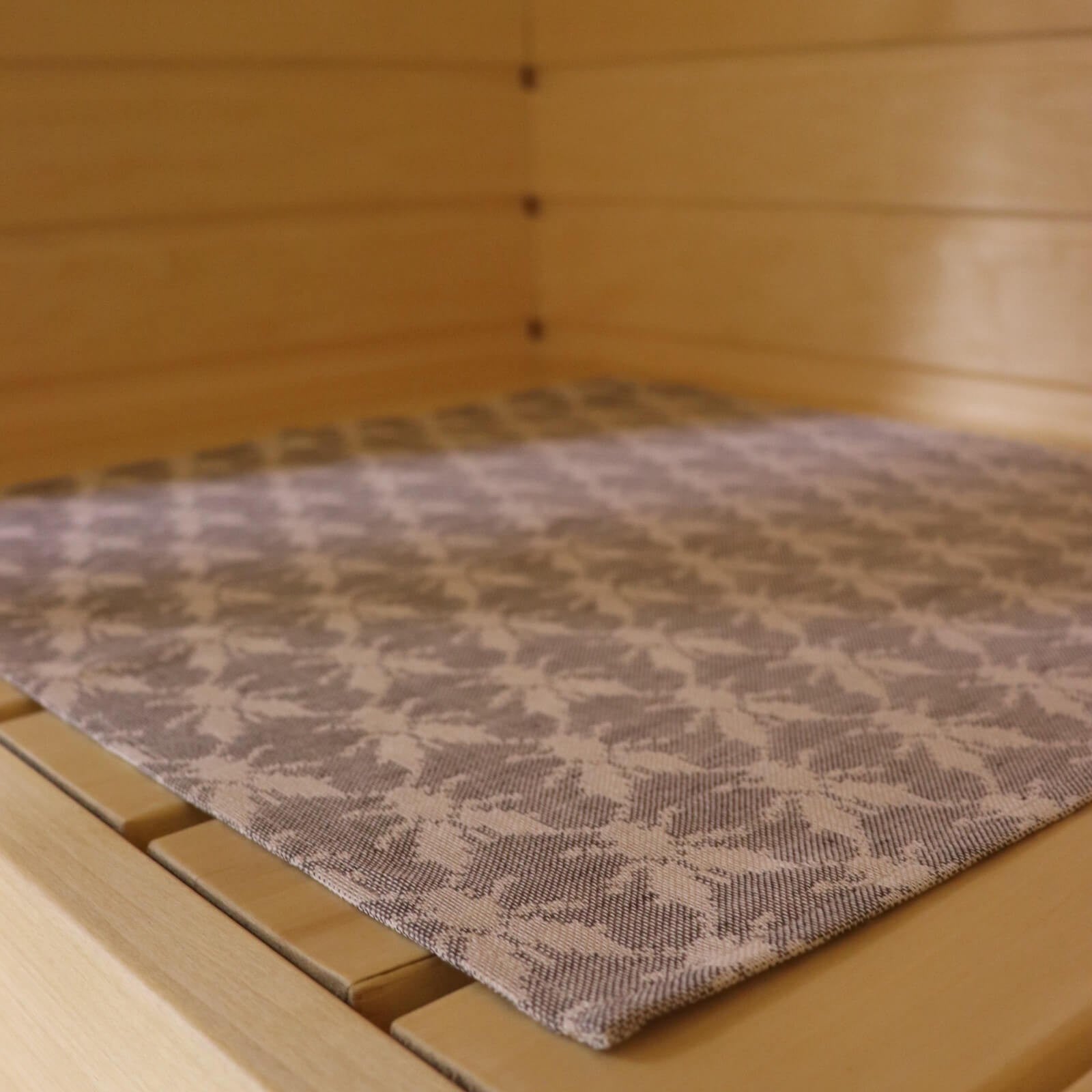 Seating Pad for Sauna, 45 x 50 cm - Hiiumaa Fly Pattern