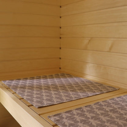Seating Pad for Sauna, 45 x 50 cm - Hiiumaa Fly Pattern