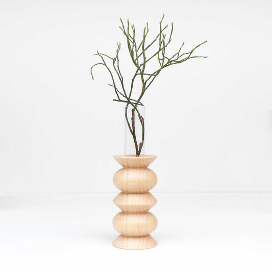 Totem Wooden Vase - Medium Nº 5