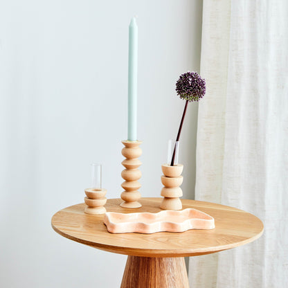 Totem Wooden Vase - Short Nº 4
