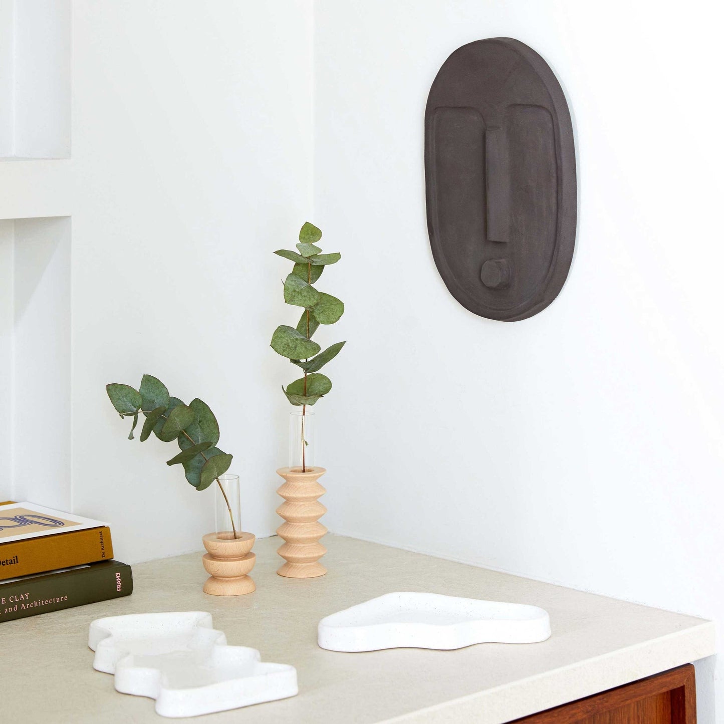 Totem Wooden Vase - Short Nº 4